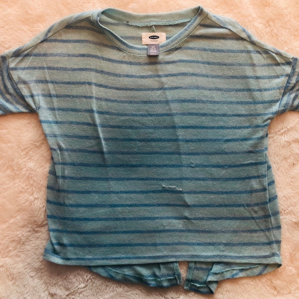 Girls Old Navy short sleeve sweater